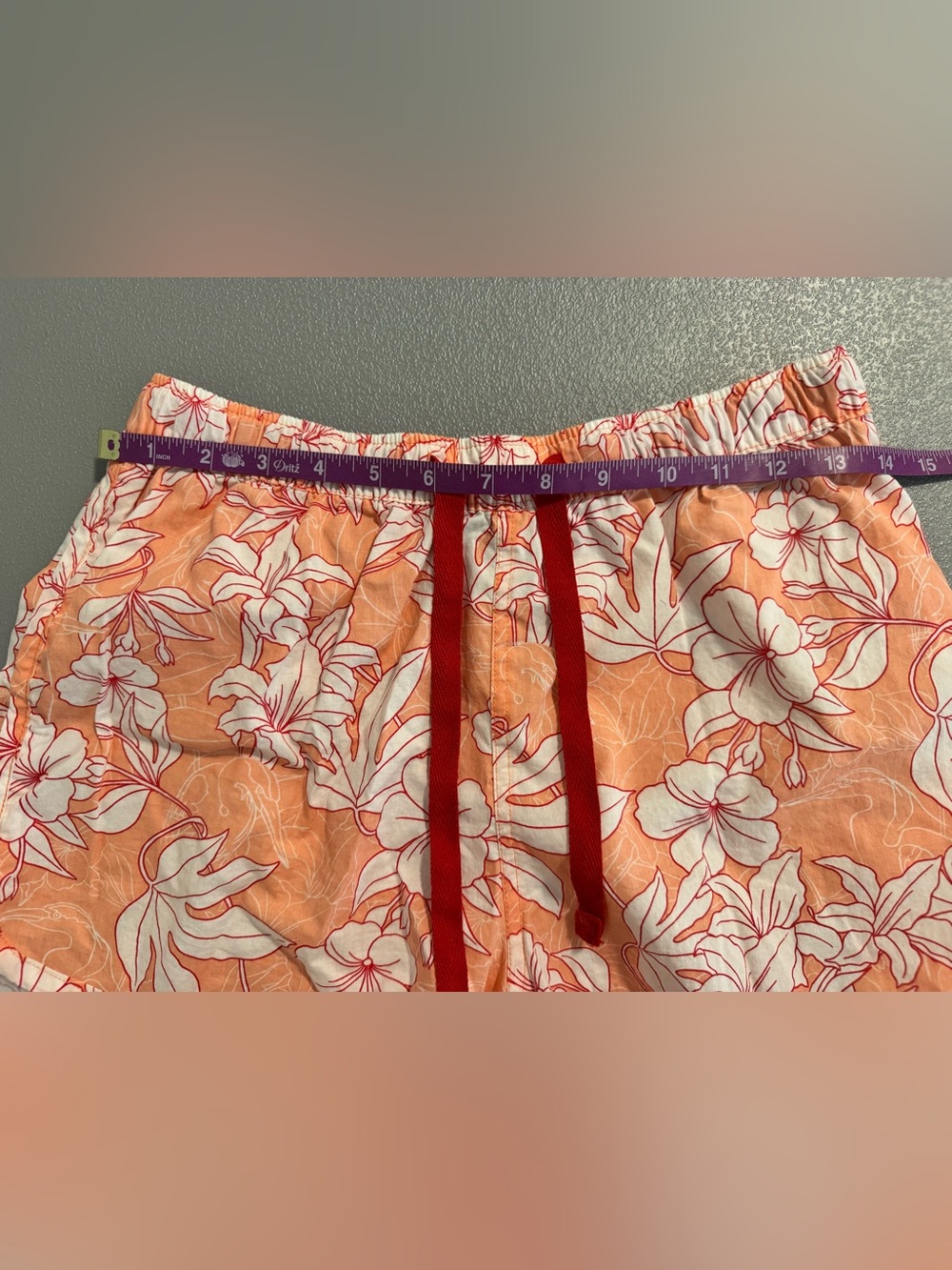 Columbia Floral 100% Cotton Athletic Hiking Shorts Small - Picture 7 of 9